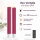 Deluxe Homeart LED Kerze Magenta Stabkerze 15 cm