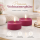 Deluxe Homeart LED Kerze Magenta Großes Teelicht