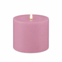 Deluxe Homeart LED Kerze mit Timerfunktion Lavendel