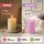 Deluxe Homeart LED Kerze mit Timerfunktion Lavendel