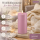 Deluxe Homeart LED Kerze mit Timerfunktion Lavendel