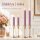 Deluxe Homeart LED Kerze Lavendel Stabkerze 15 cm