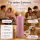 Deluxe Homeart LED Kerze mit Timerfunktion Lavendel