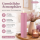 Deluxe Homeart LED Kerze mit Timerfunktion Lavendel