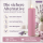 Deluxe Homeart LED Kerze mit Timerfunktion Lavendel