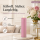 Deluxe Homeart LED Kerze mit Timerfunktion Lavendel